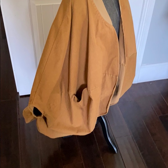 Modern Ranch Coat Denim -Unisex Poncho Ranch Jacket- Coat - Picture 6 of 8